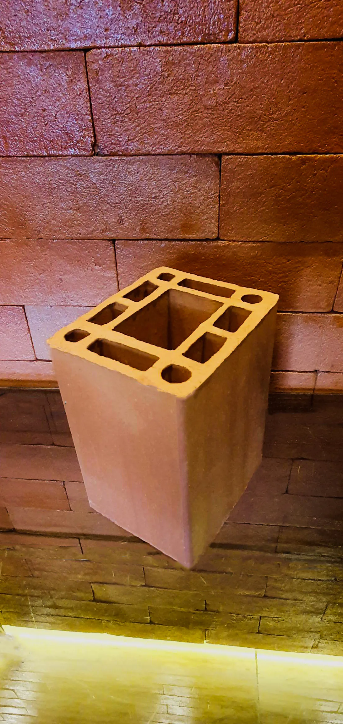MEIO BLOCO ESTRUTURAL 11,5 X 14 X 19 - CERÂMICA STA MARTA